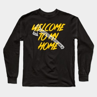 Welcome To My Home Halloween Long Sleeve T-Shirt